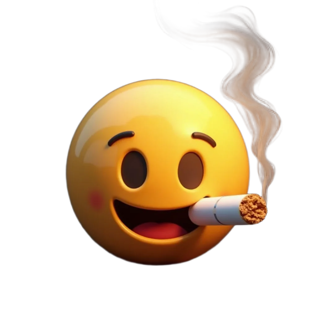 Smiling Face with Cigarette