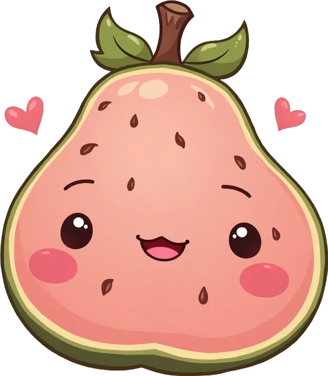 Adorable Pear Character