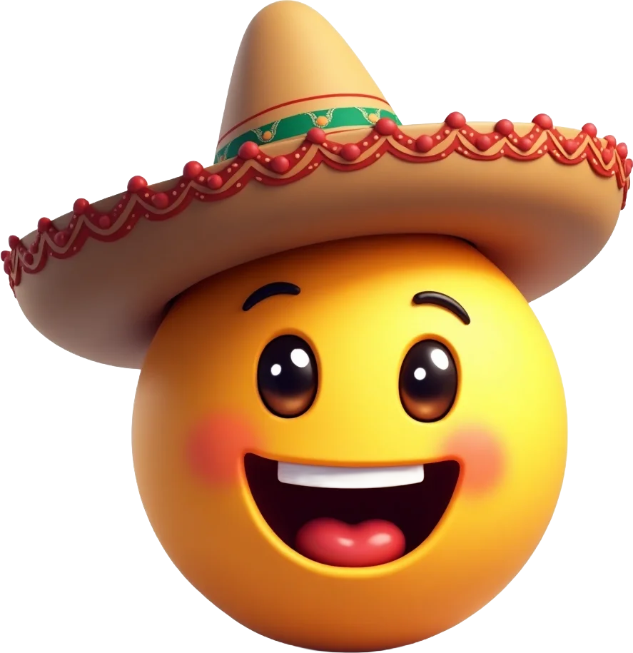 Happy Sombrero Emoji