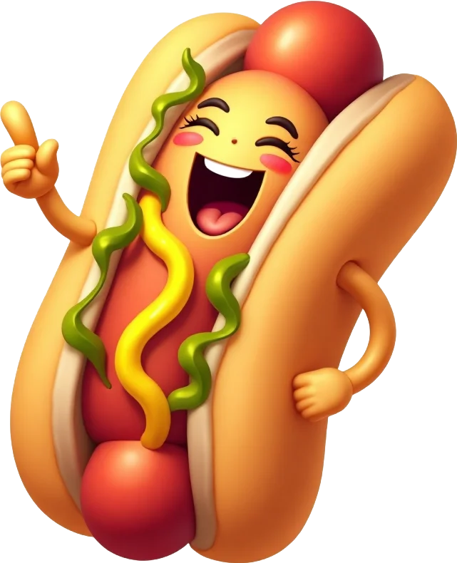 Happy Hot Dog