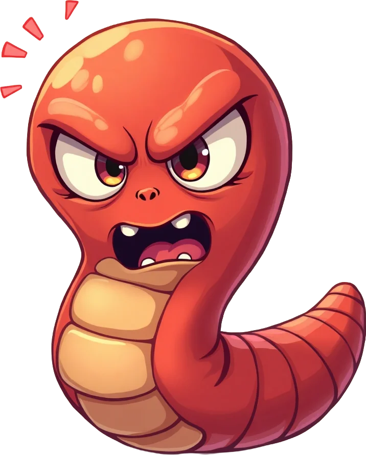 Angry Worm