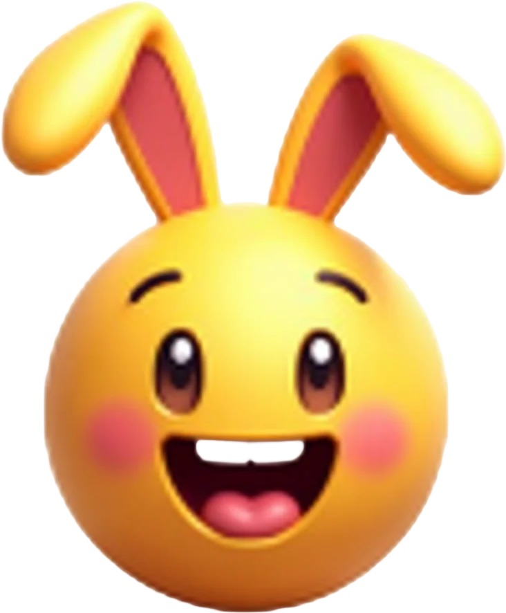 Happy Bunny Emoji