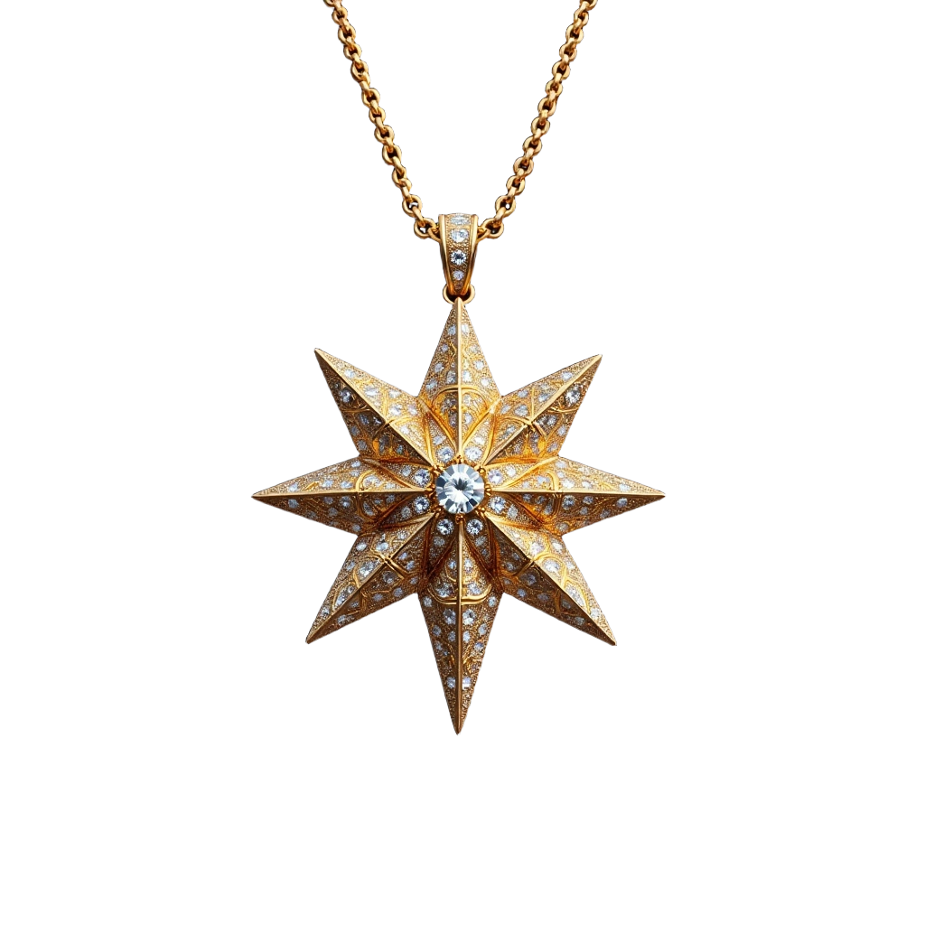 Golden Star Pendant