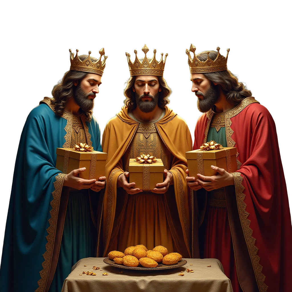 The Three Wise Men Offering Gifts