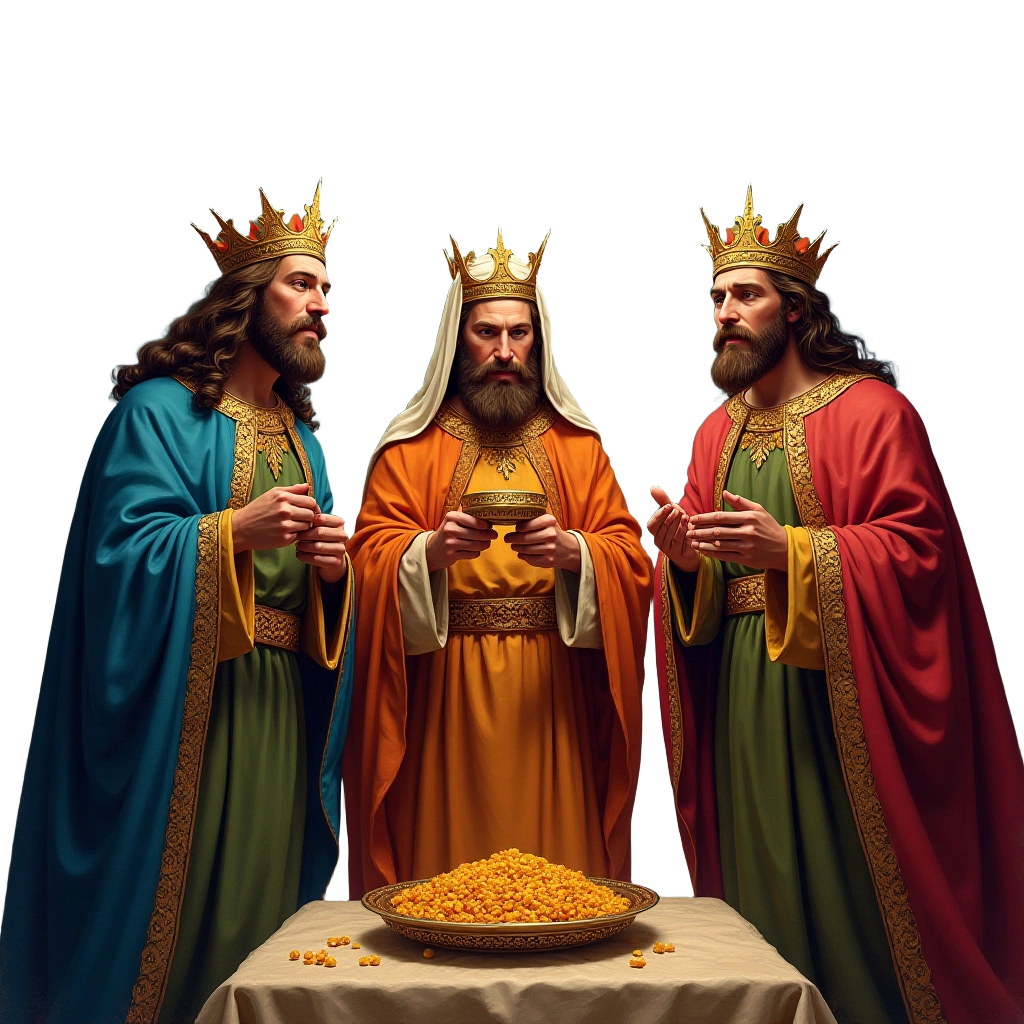 Three Kings and Their Treasure