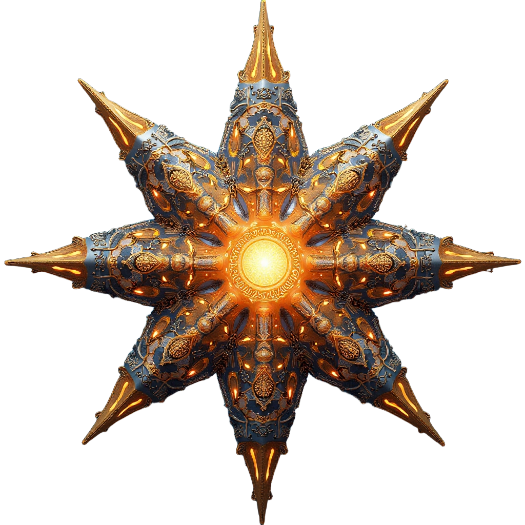 Celestial Star Ornament