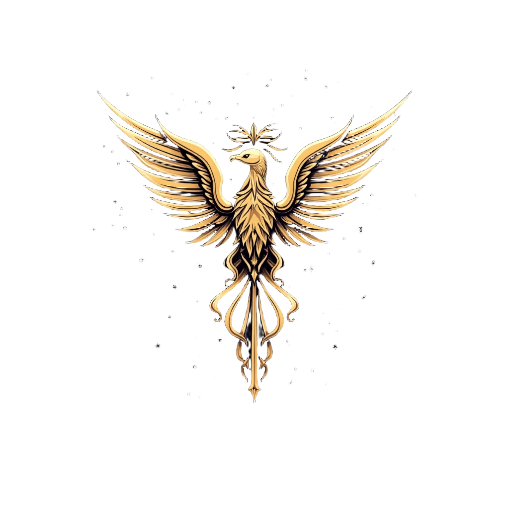 Golden Phoenix Emblem