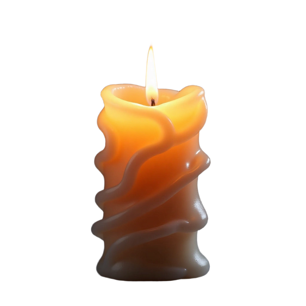 Twisted Flame Candle