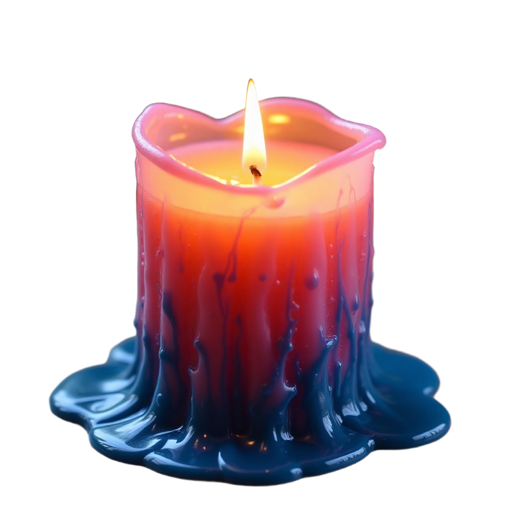 Melted Candle