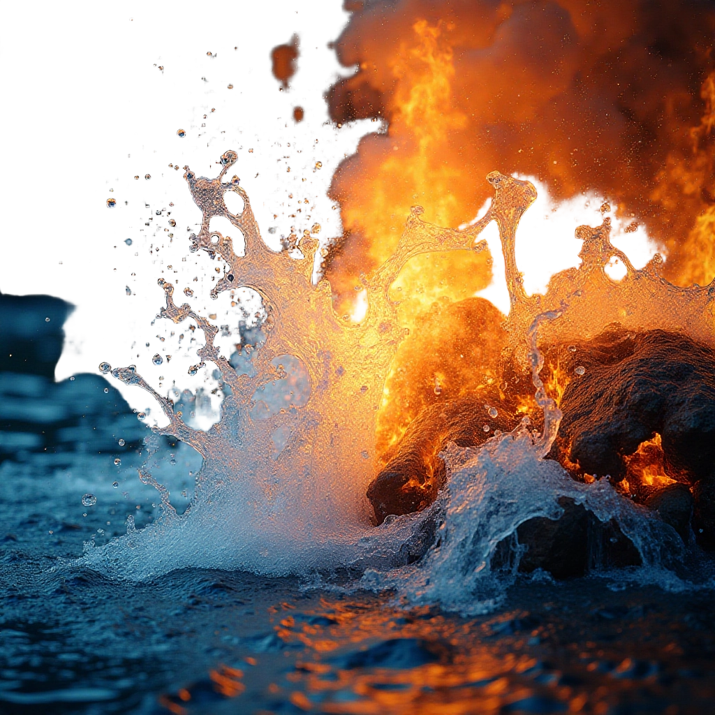 Fire and Water Clash