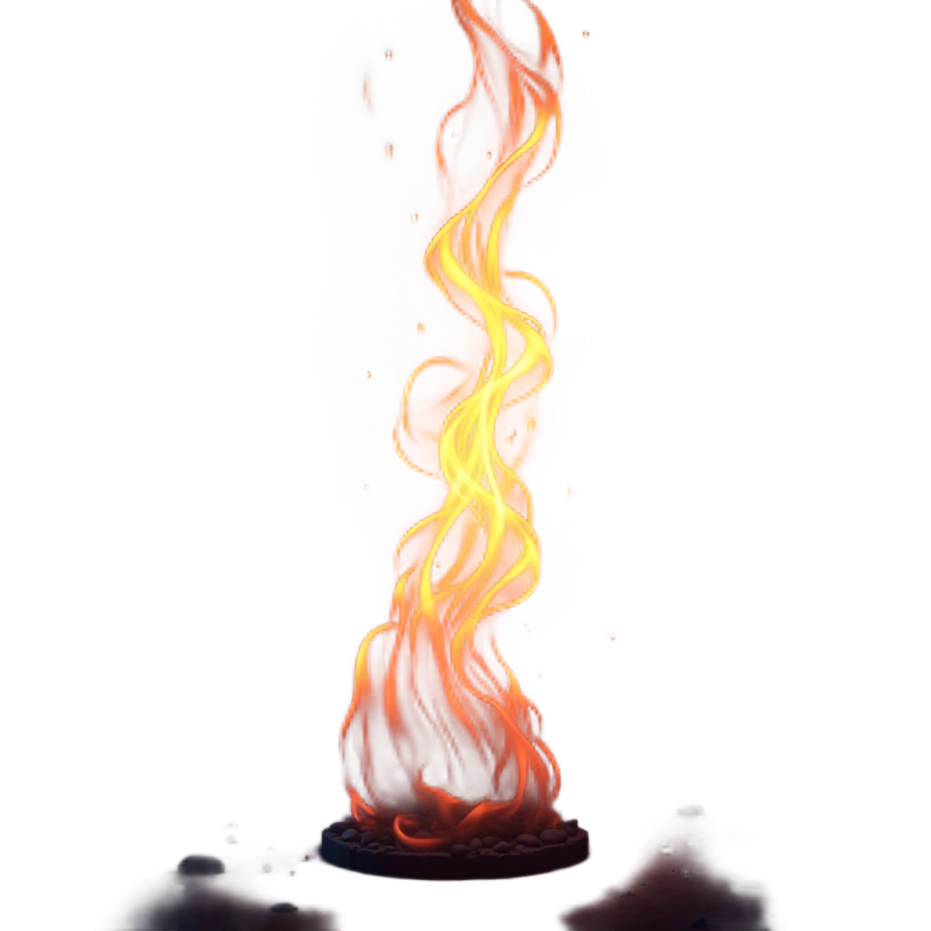 Flaming Torch