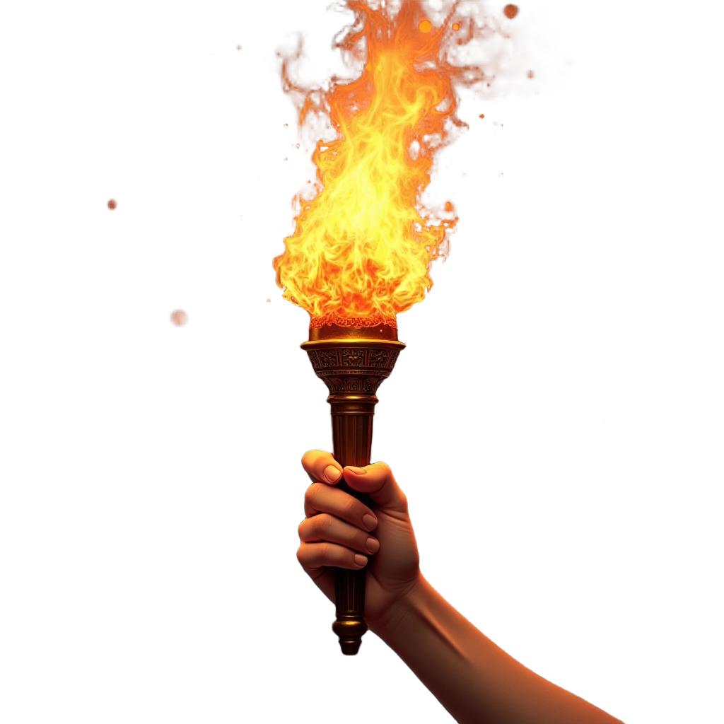 Flaming Torch