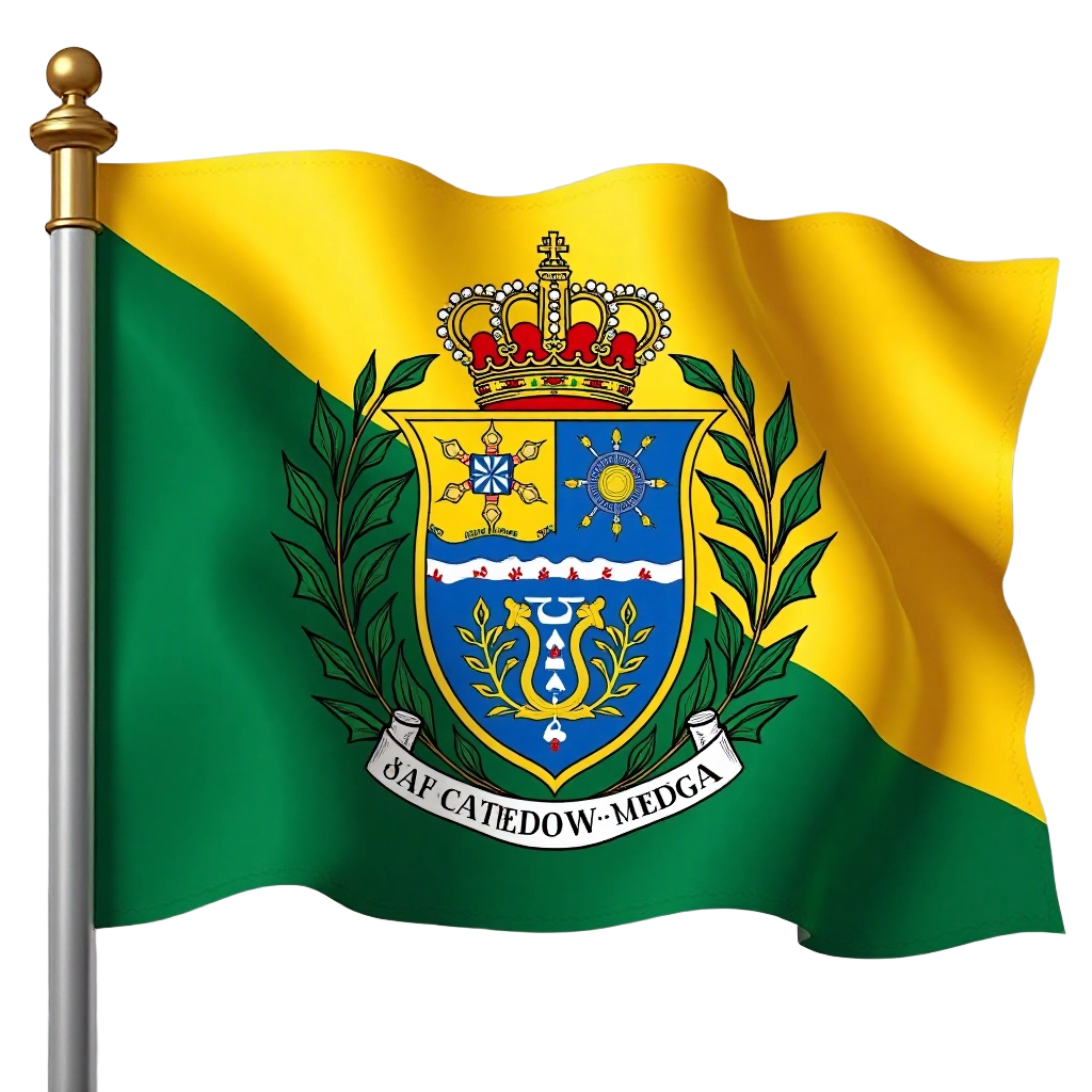 Flag of Catete, Rio de Janeiro