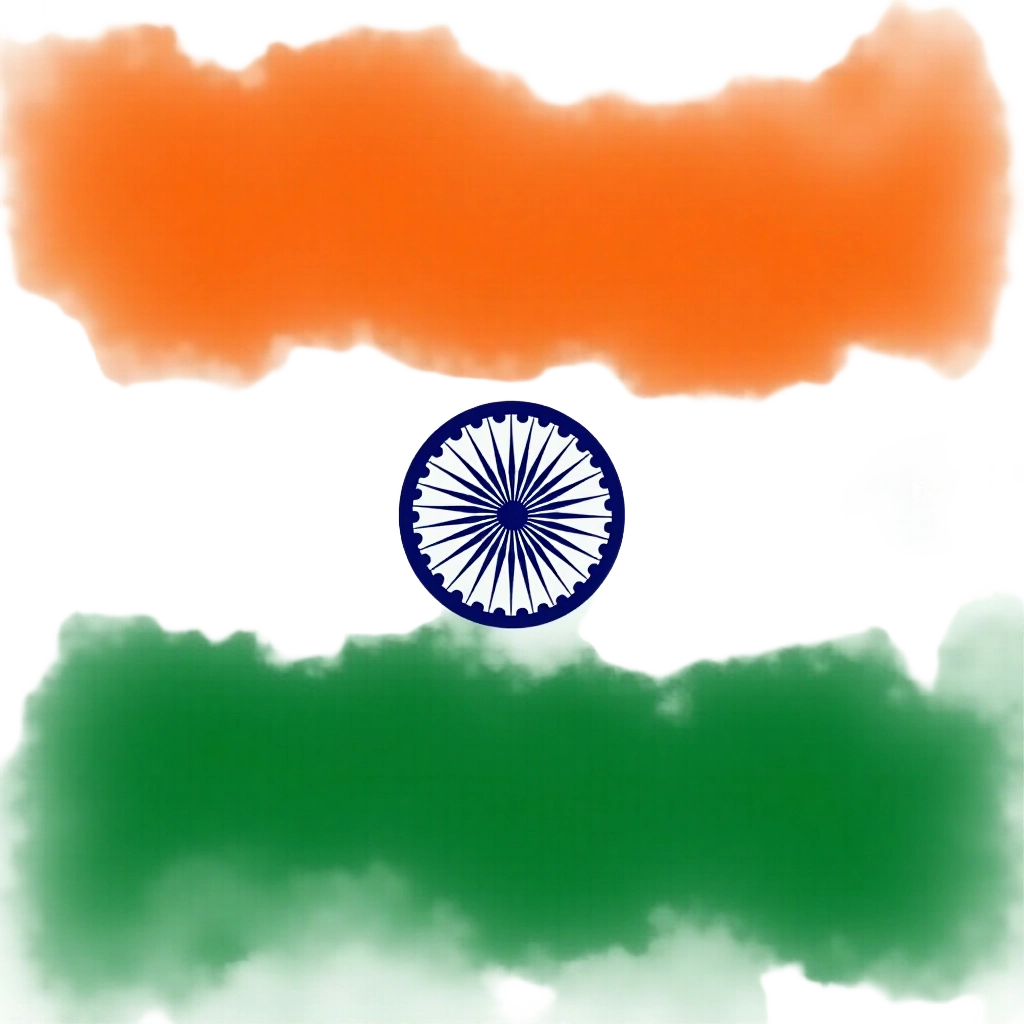 Indian Flag Art