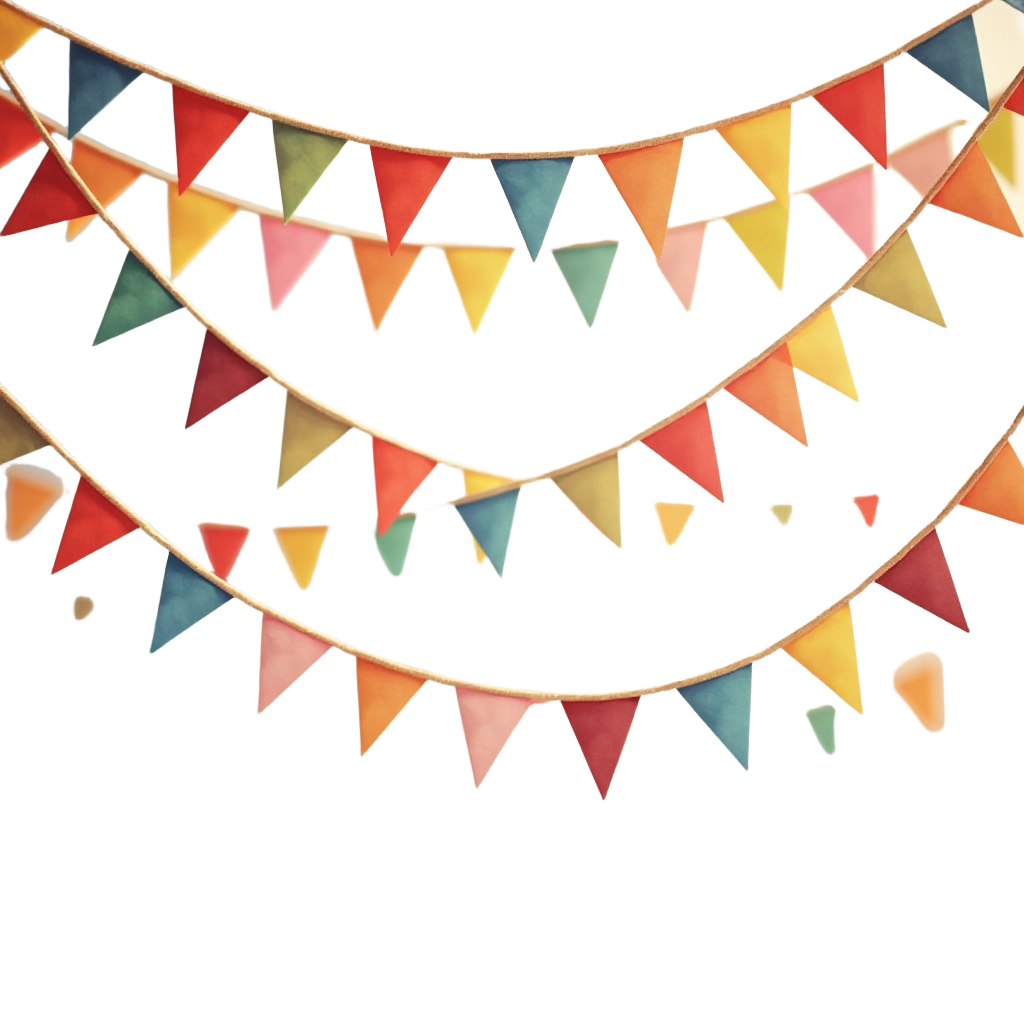 Colorful Party Bunting