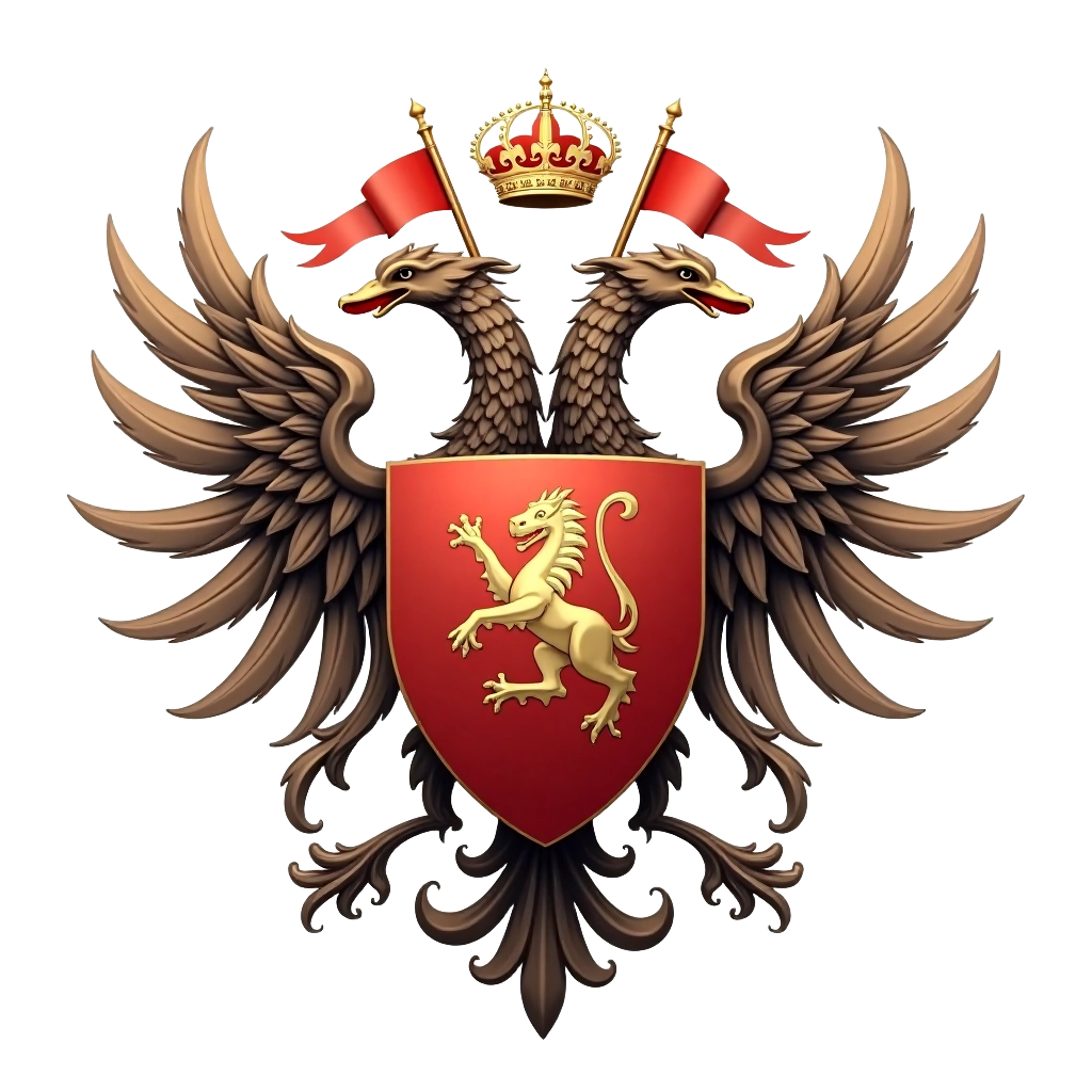 Regal Heraldic Emblem