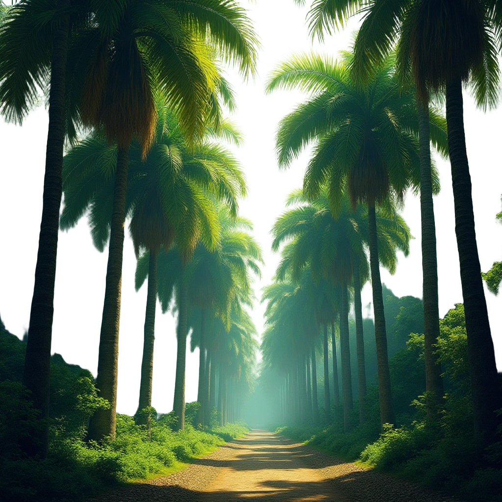 Tropical Paradise Pathway