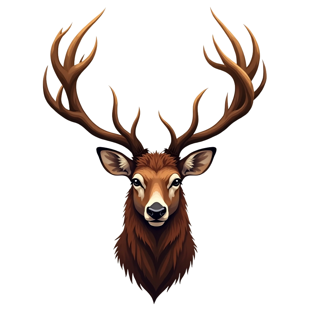 Majestic Deer Portrait