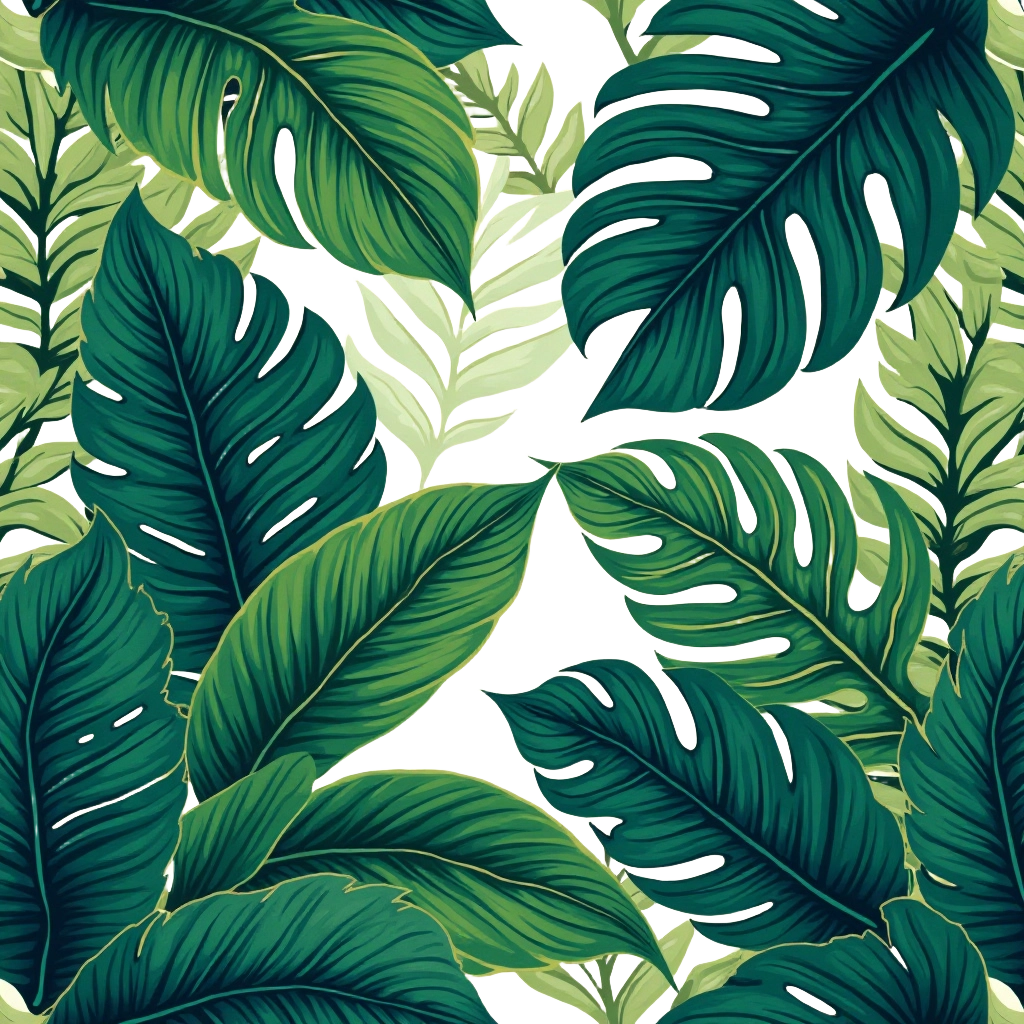 Tropical Leaf Pattern