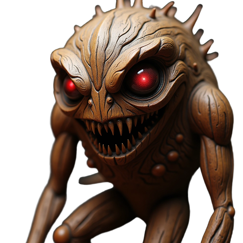 Dark Creature Sculpture