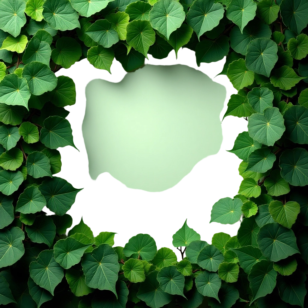 Green Leafy Frame