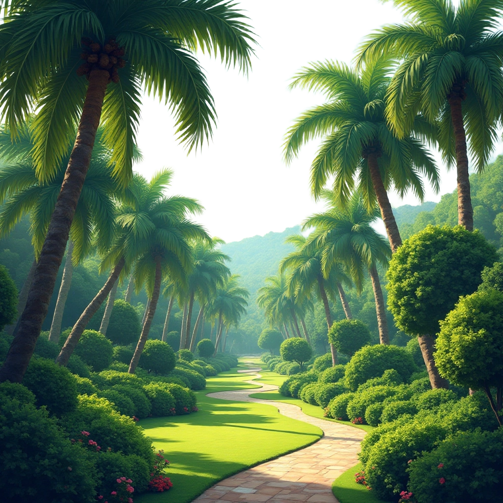 Tropical Paradise Pathway