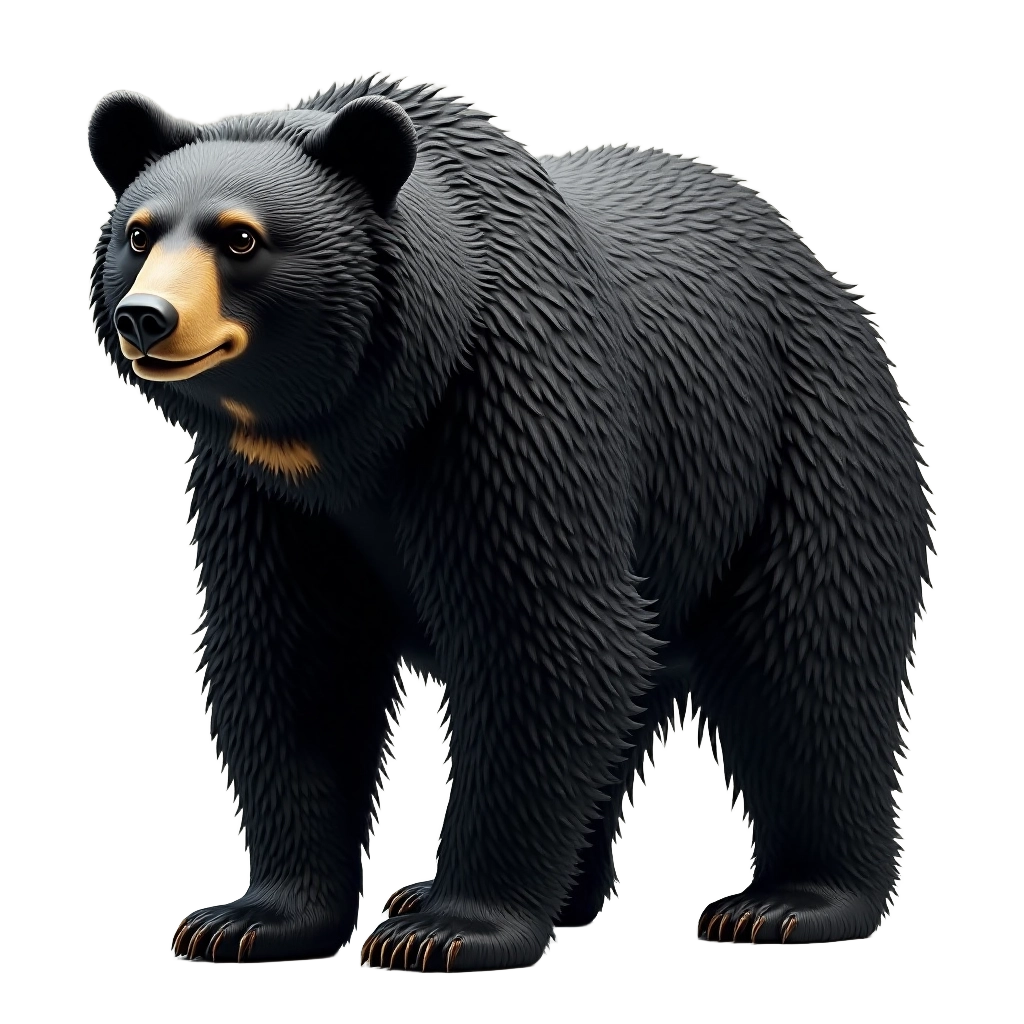 Black Bear Illustration