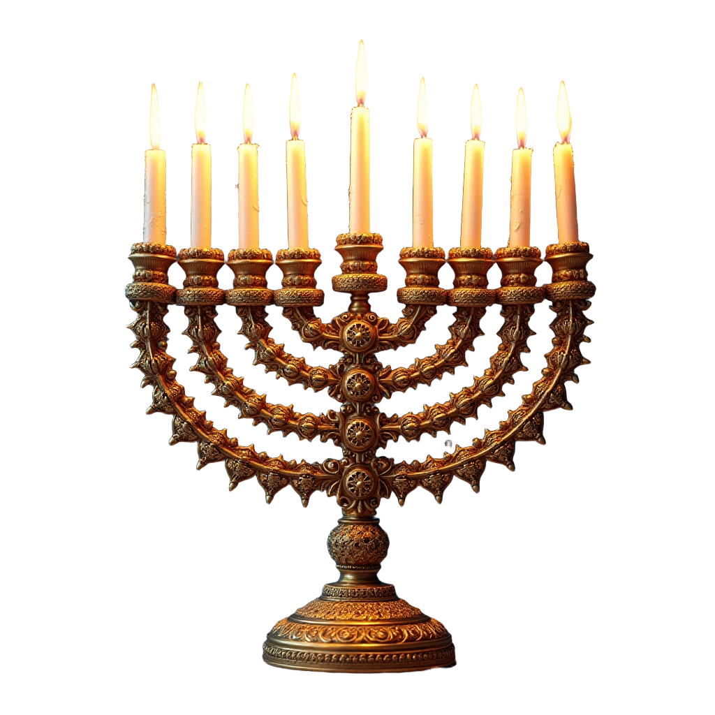 Traditional Menorah