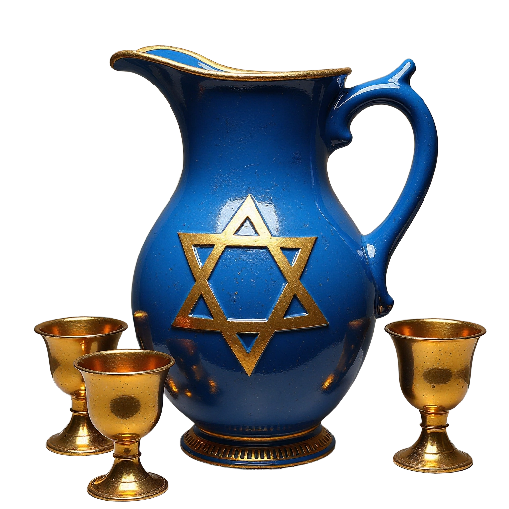 Jewish Kiddush Set