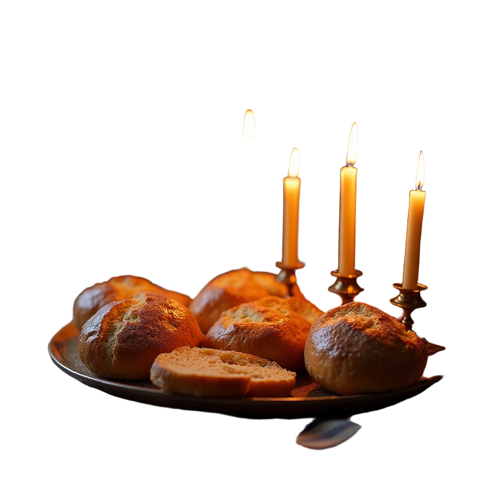 Warmth of Bread and Candles