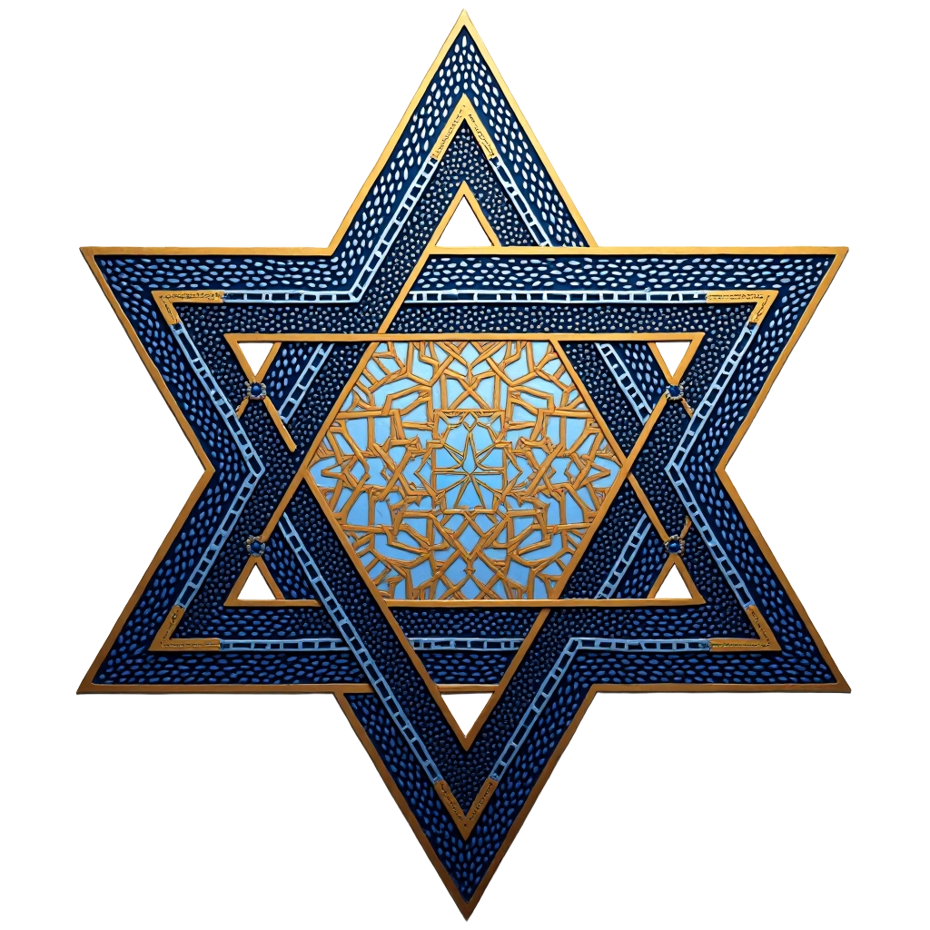 Mosaic Star of David