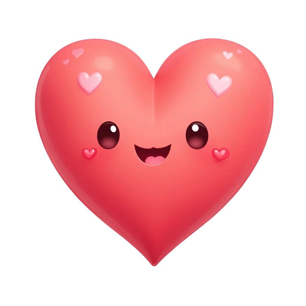 Cute Heart Emoji