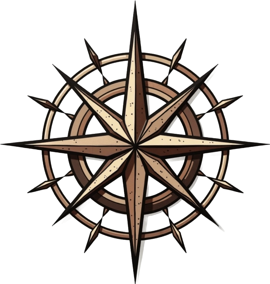 Nautical Compass Rose