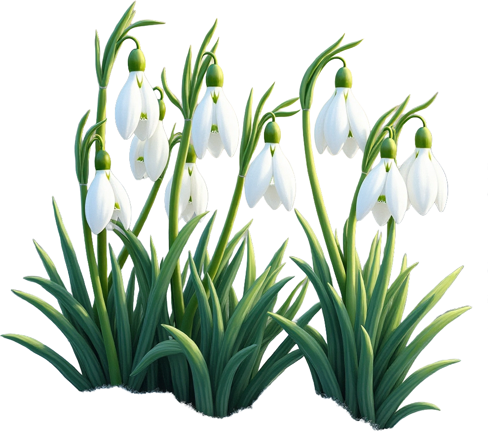 Snowdrop Flowers