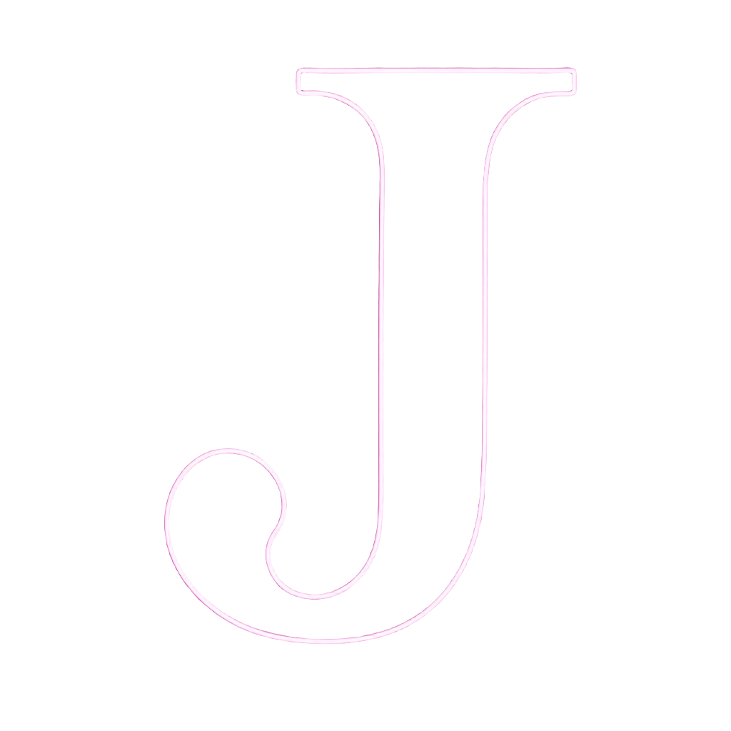 Elegant Letter J