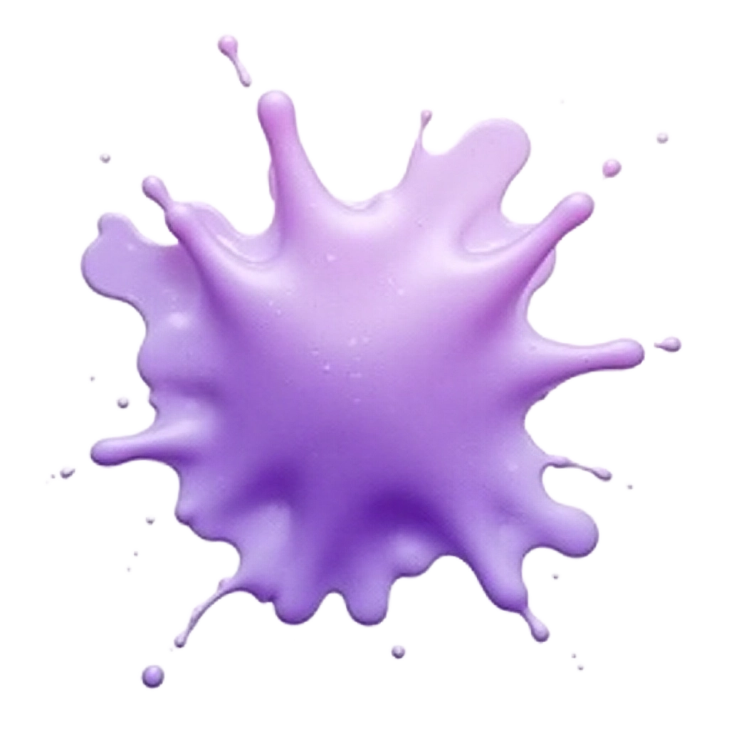 Purple Paint Splatter