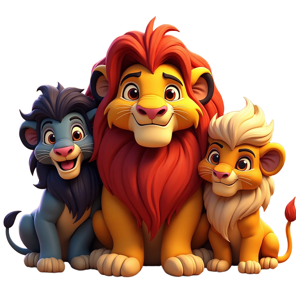 Lion Family Harmony