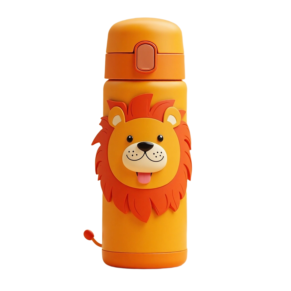 Cute Lion Water Bottle