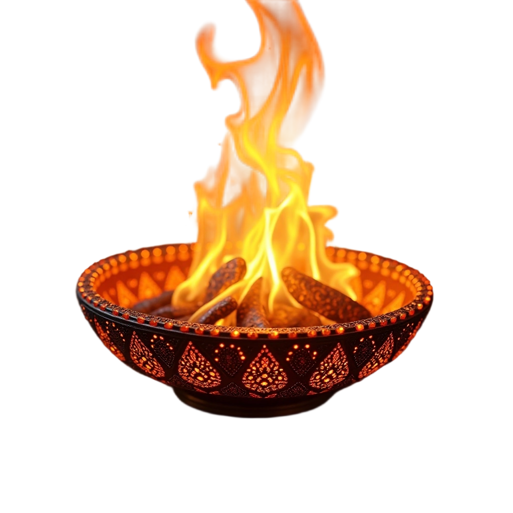 Flaming Offering Bowl