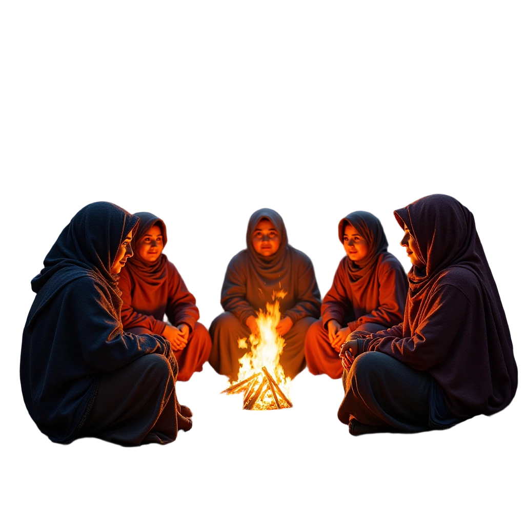 Gathering Around the Fire