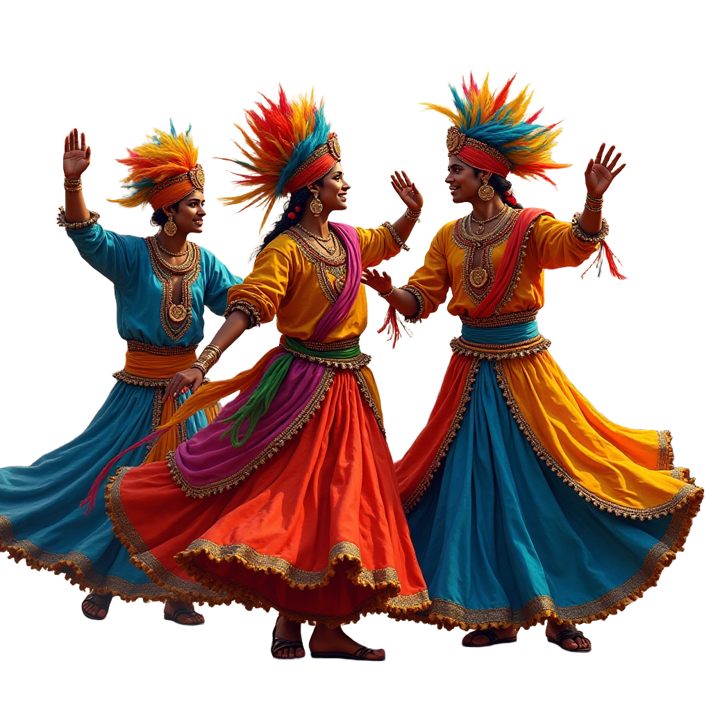 Colorful Traditional Dance Performance