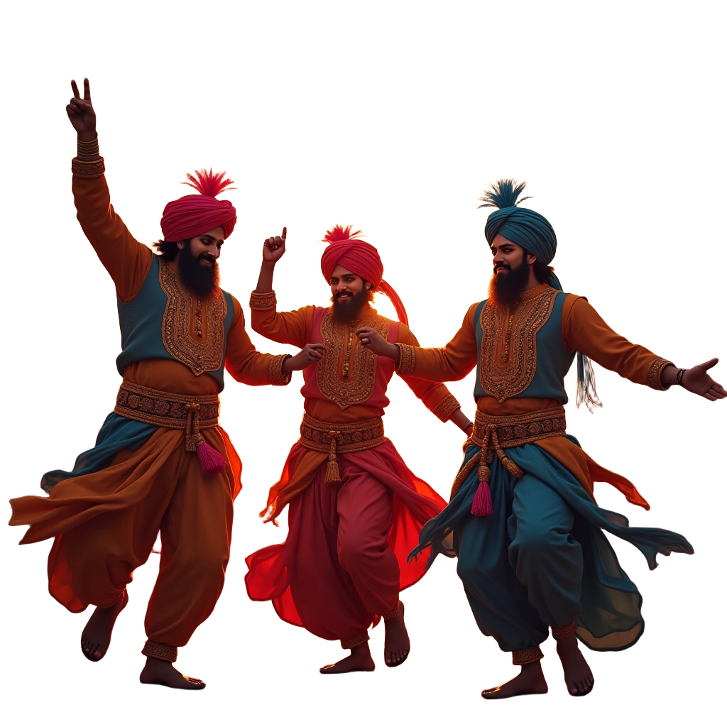 Traditional Bhangra Dance