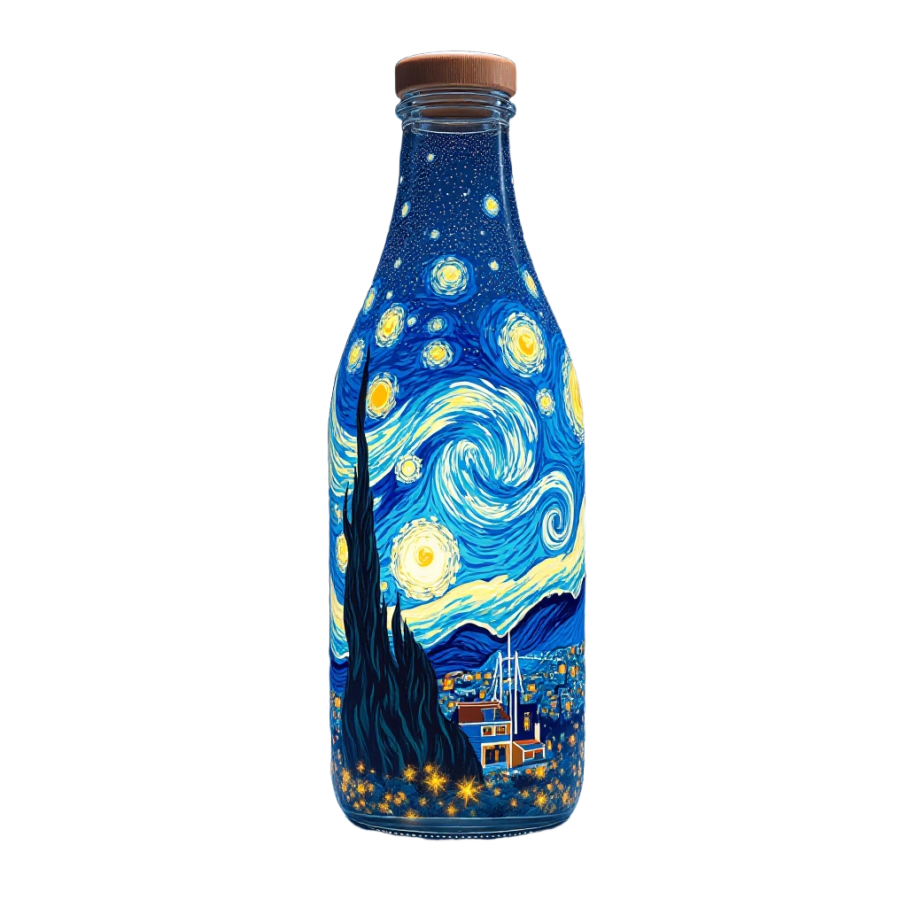 Starry Night Bottle