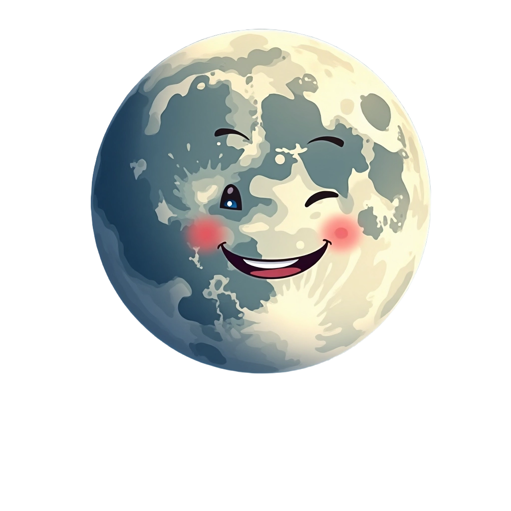 Cheerful Moon