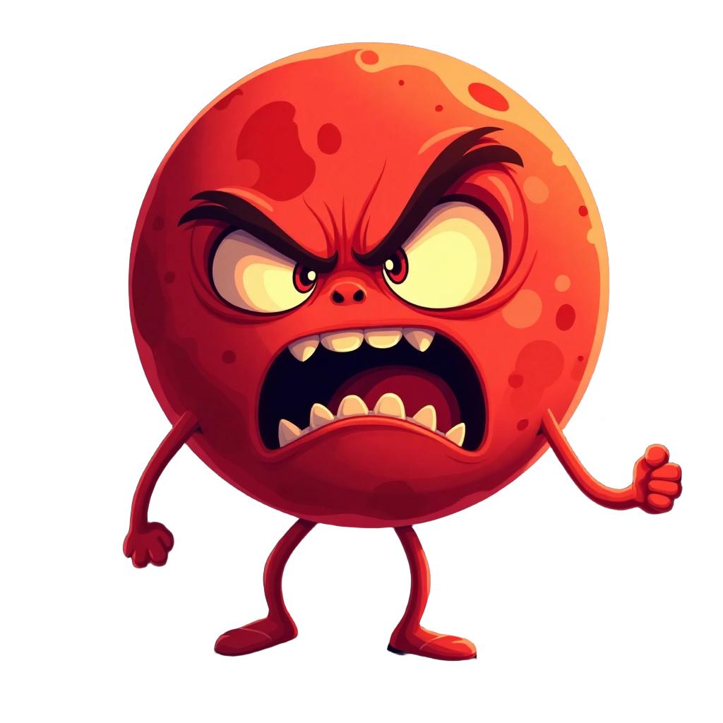 Angry Red Monster