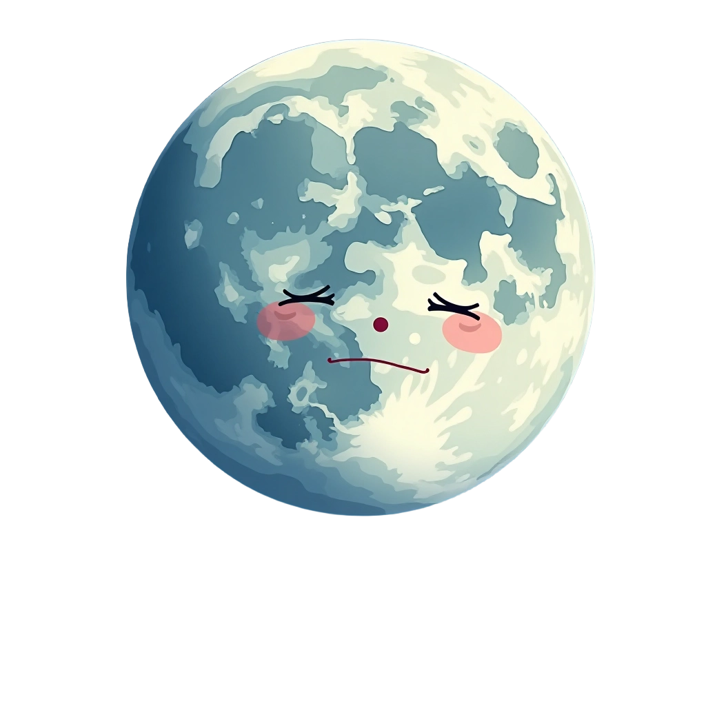 Sleepy Moon