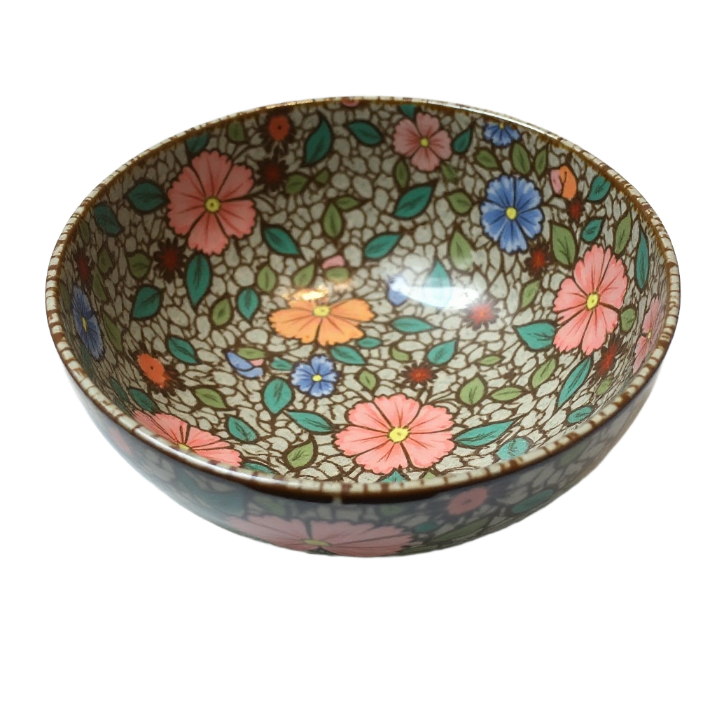 Floral Ceramic Bowl