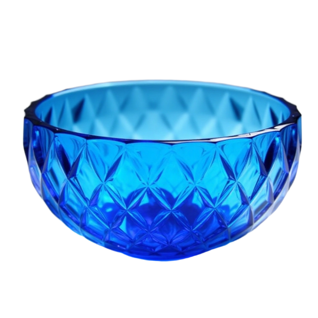 Blue Crystal Bowl