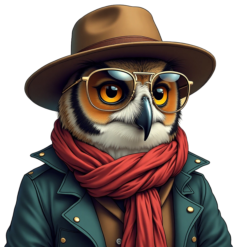 Fashionable Owl