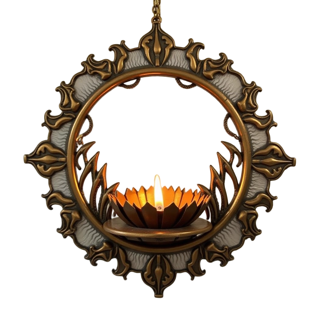 Ornate Hanging Candle Holder